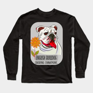 English Bulldog Long Sleeve T-Shirt